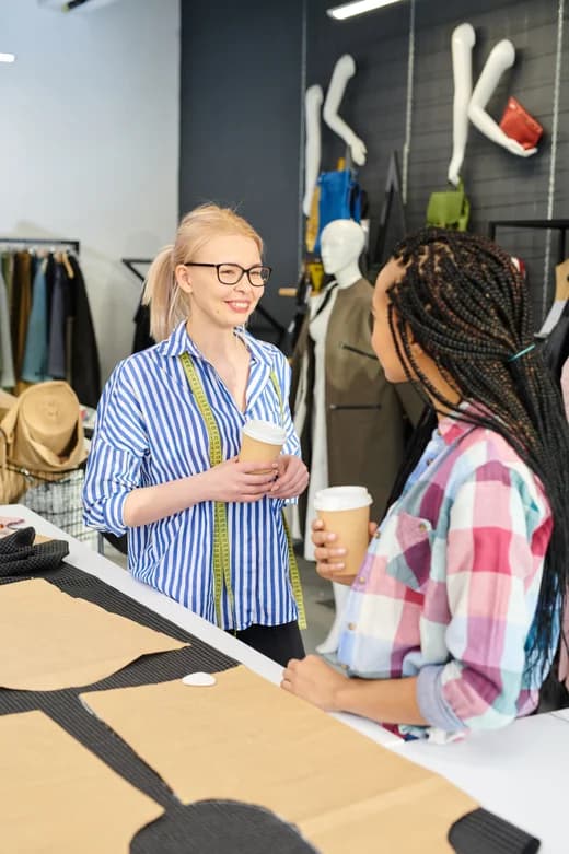 Lifestyle product shot styled for an online store ad