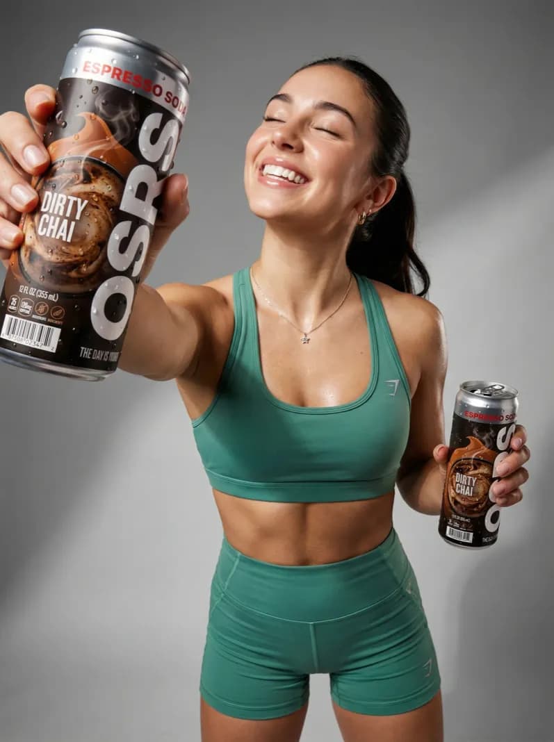 Explore boosted post ad preview with beverage brand content