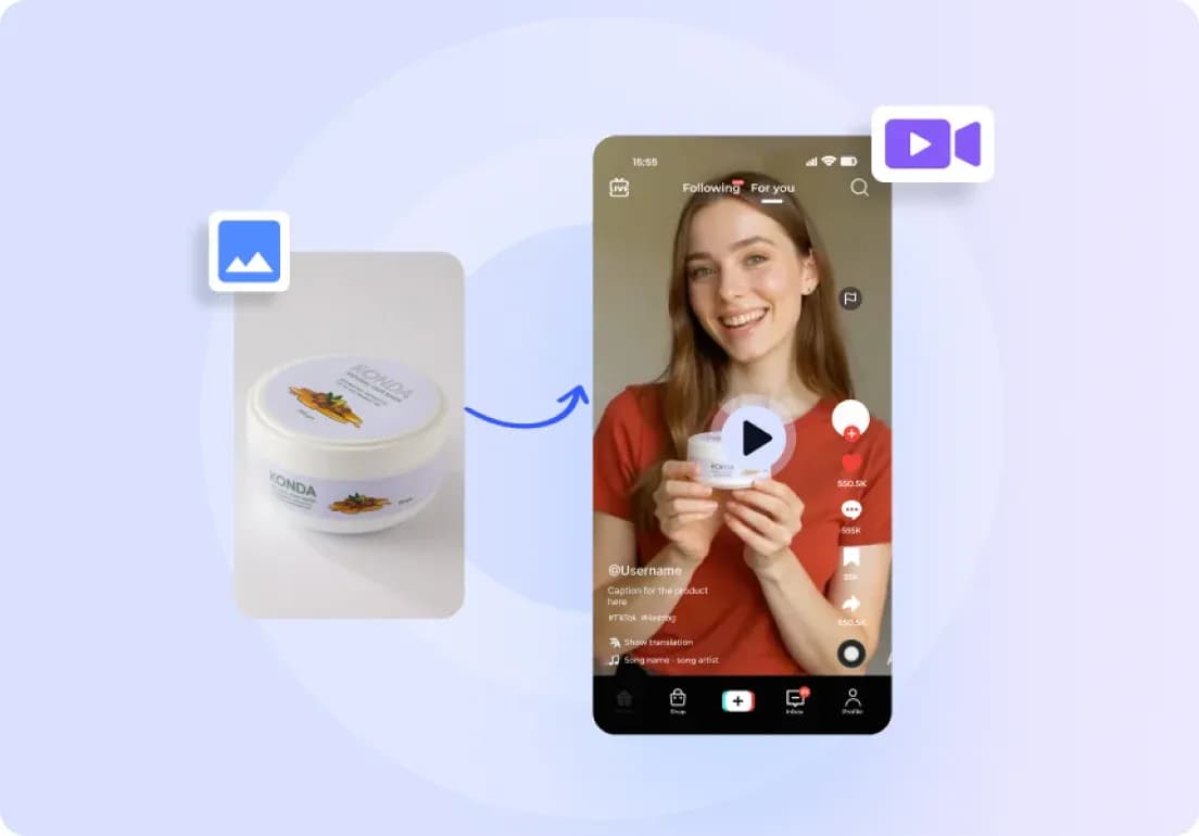Image to Video tool for Instagram ad creation