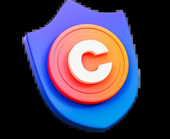 3D Shield Copyright Icon