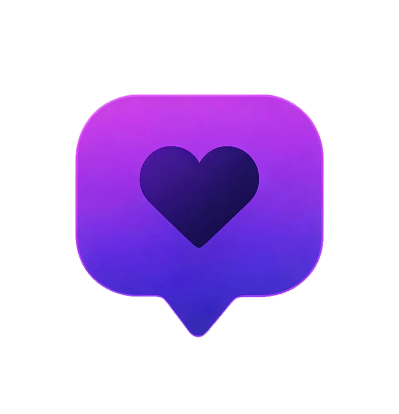 Social media agent icon
