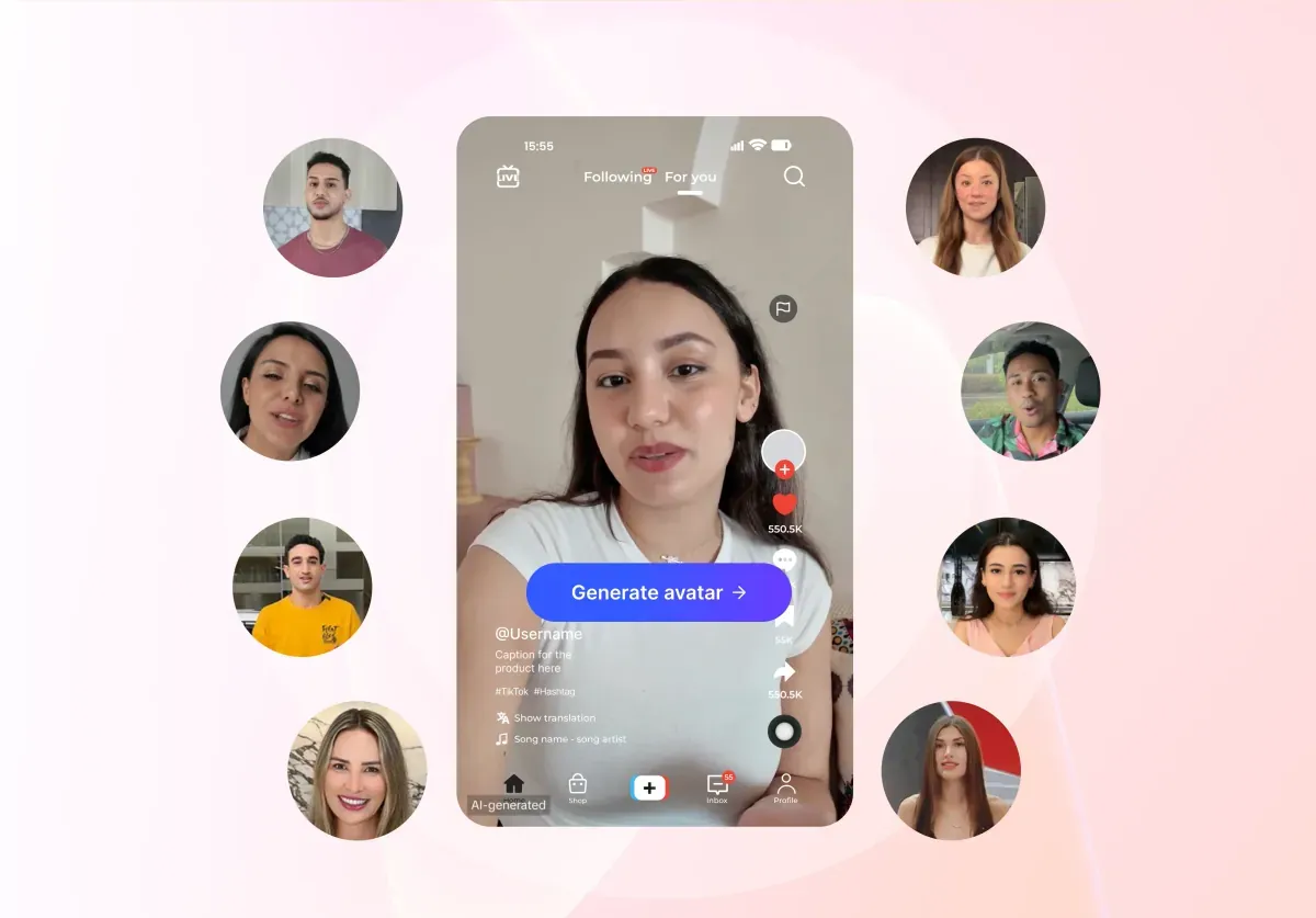 AI Avatars tool for Facebook spokesperson ads