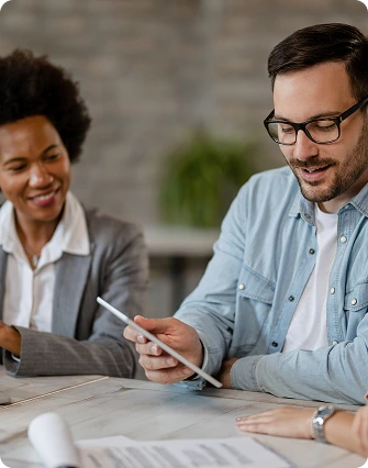 Team collaboration meeting