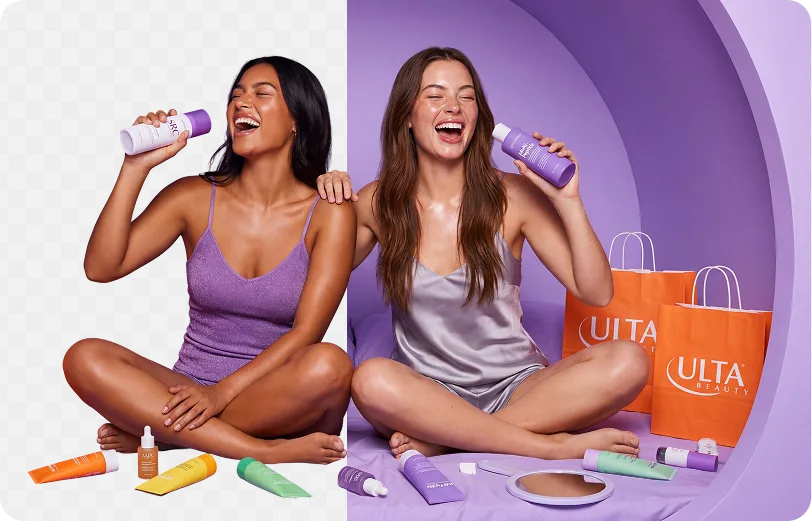 Before and after — people and products