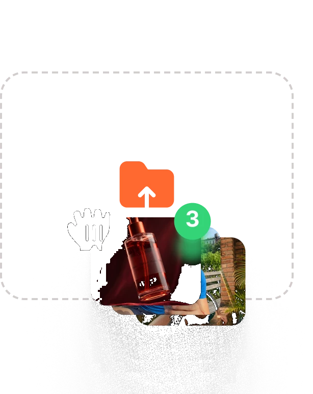 Upload reference image area for Seedream 5.0 on VidAU