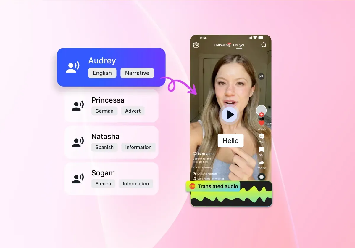Video Translator tool for multilingual Facebook ads