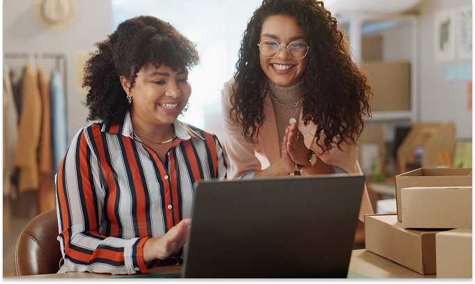 E-commerce team reviewing content