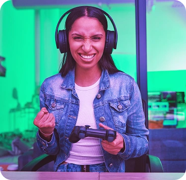 Happy creative professional