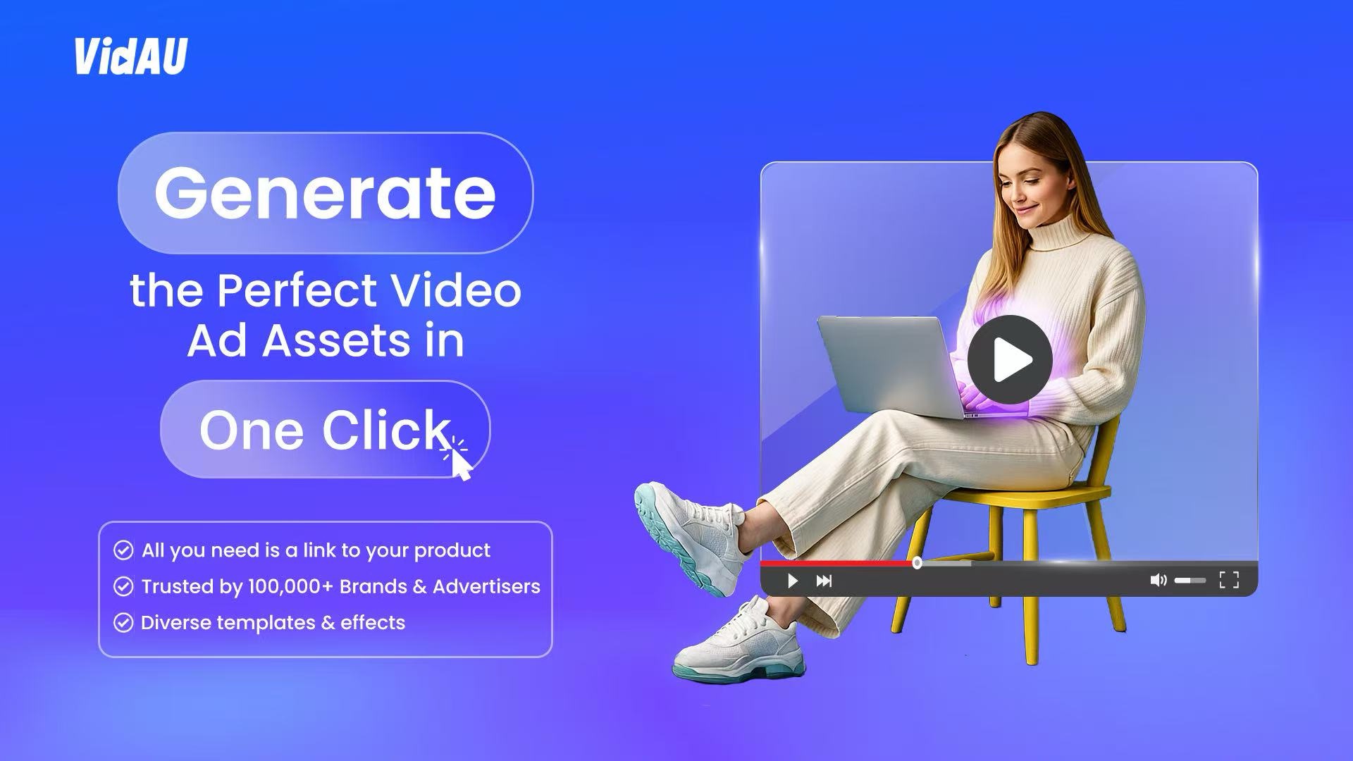 VidAU — AI Video Ad Generator | Create High-Converting Ads in Minutes
