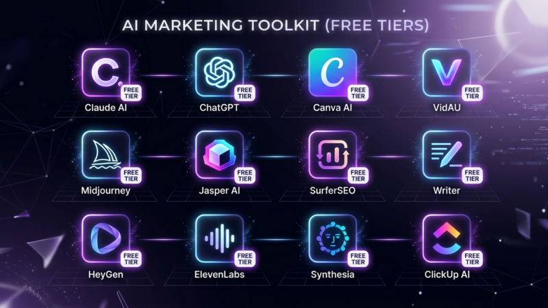 Best Free AI Tools for Marketing in 2026: Tested, Ranked, No Fluff