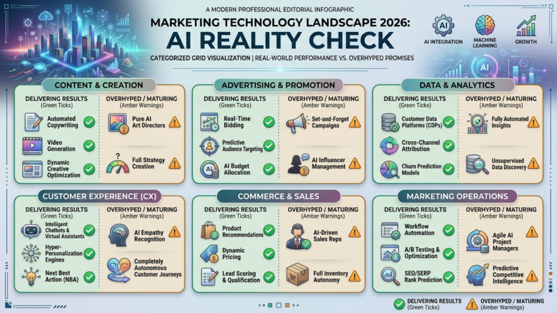 Technology in Marketing 2026: What Is Actually Working and What Is Just Hype