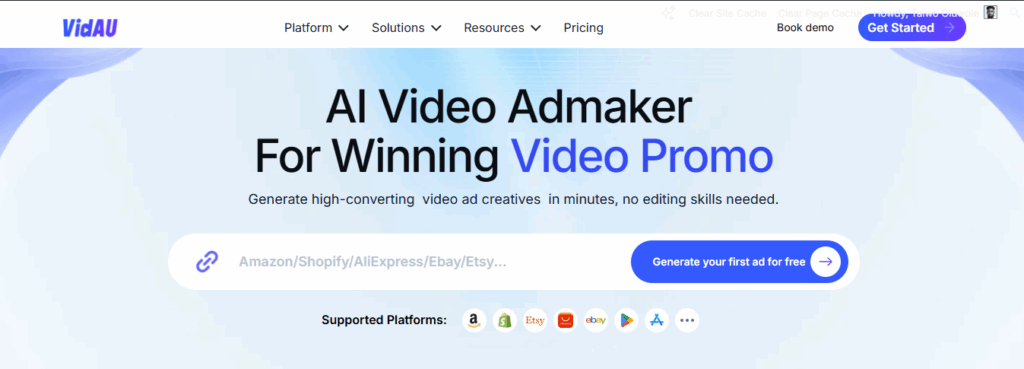 advertising video