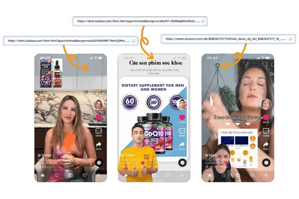 AI Video Generator – VidAU.ai Step five preview and download url to video generator