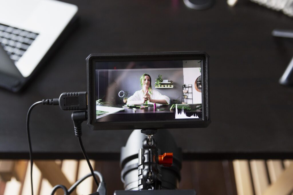 YouTube Avatar YouTube Avatar displayed on a camera
