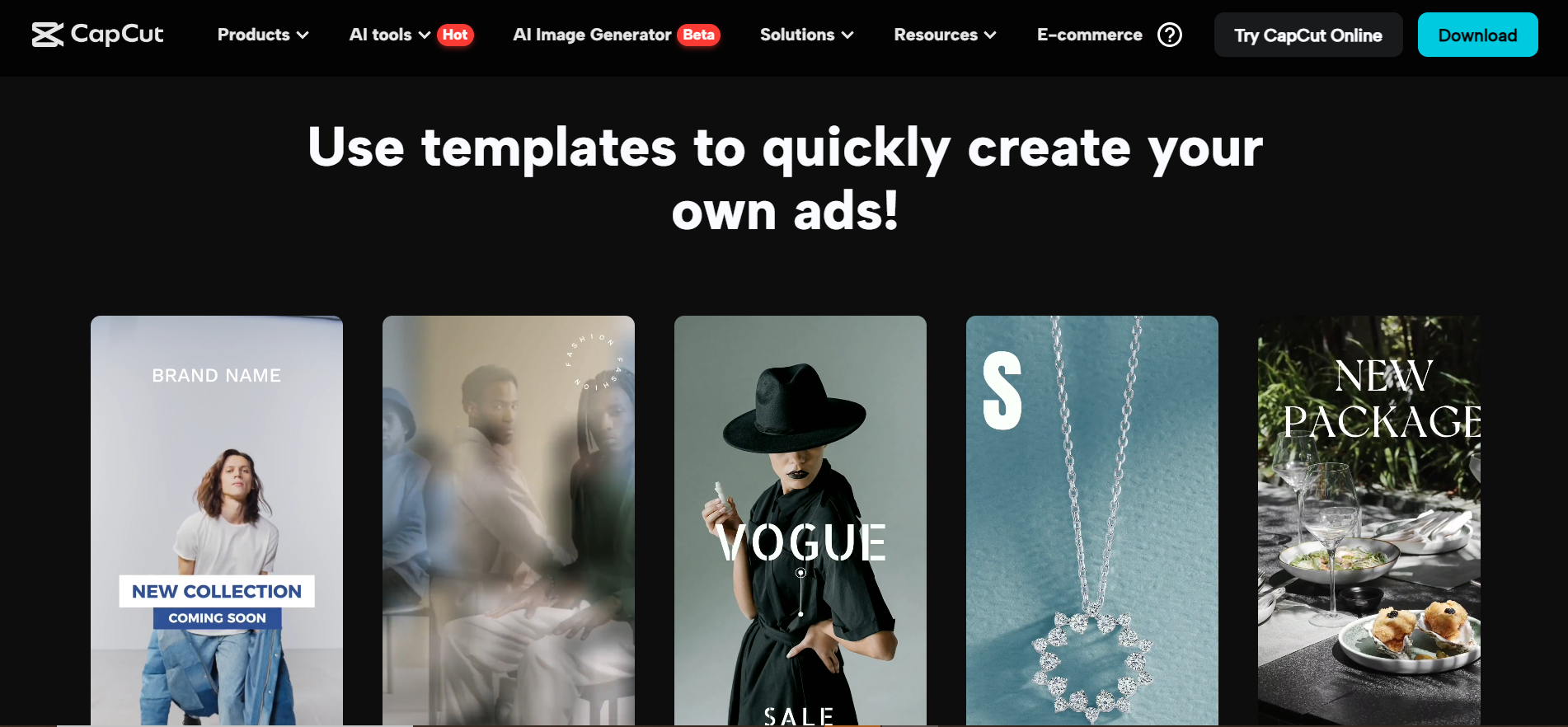 CapCut AI Video Generator: How to Generate Professional Ads