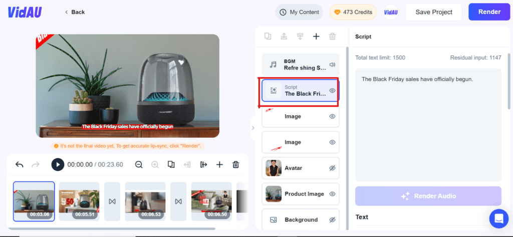 11 – VidAU.ai Input video details in VidAU AI For YouTube Videos