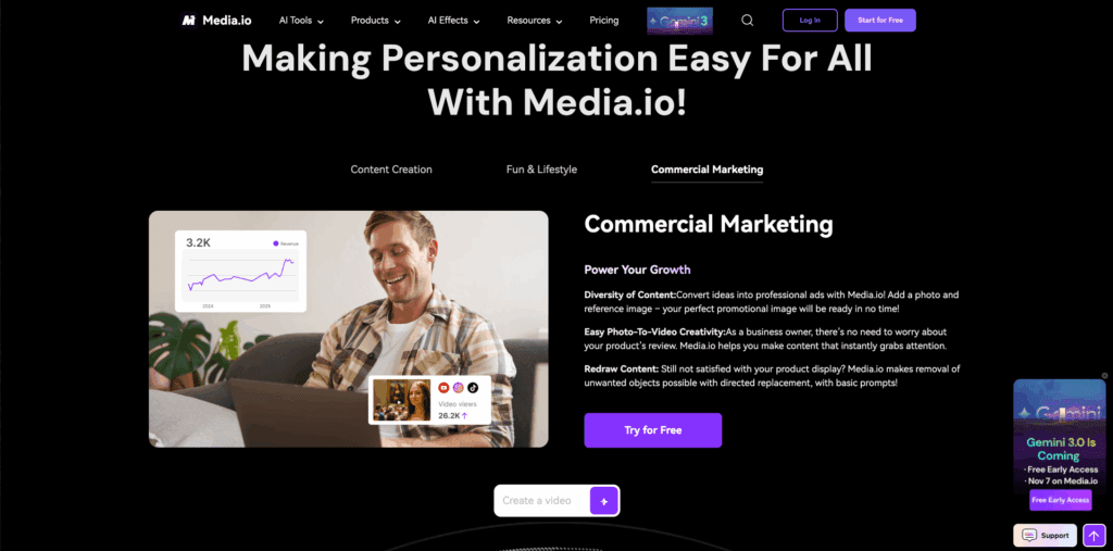 Edited video from Media io to Hide Watermark