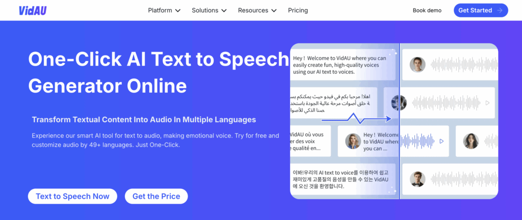 VidAU Text to speech – VidAU.ai VidAU Text to speech
