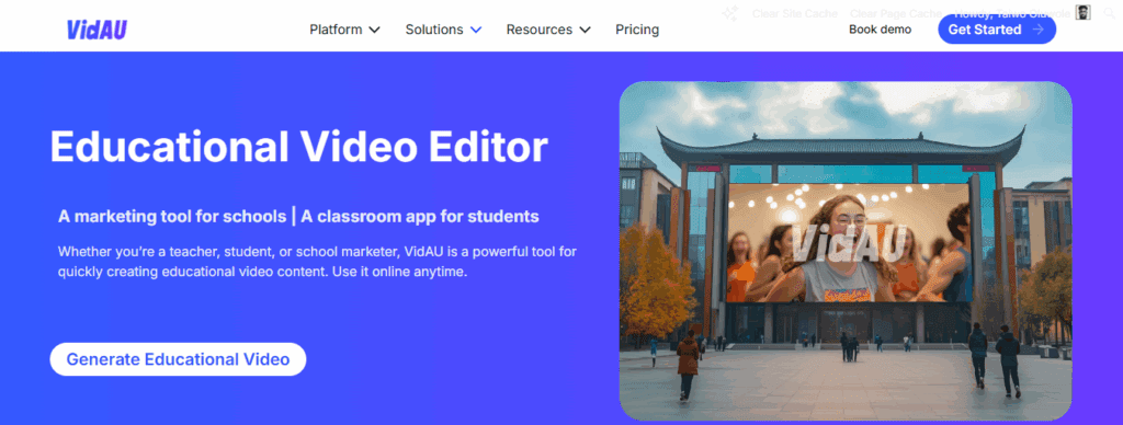 VidAU educational video editor – VidAU.ai VidAU AI Video Maker