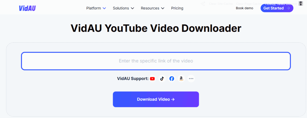 image – VidAU.ai Using VidAU YouTube Video Downloader