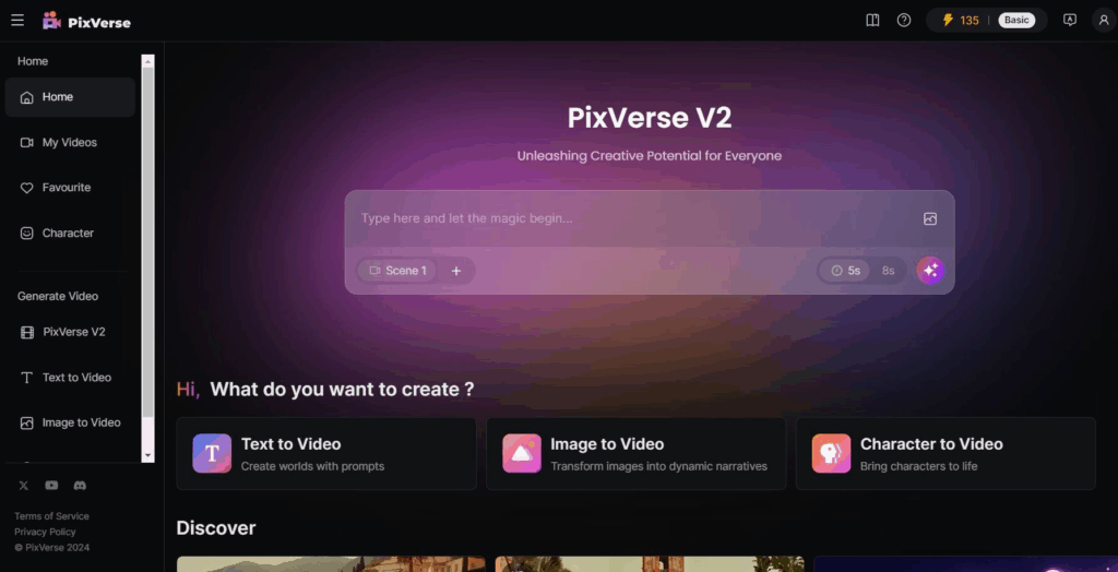 image – VidAU.ai Pixverse V2