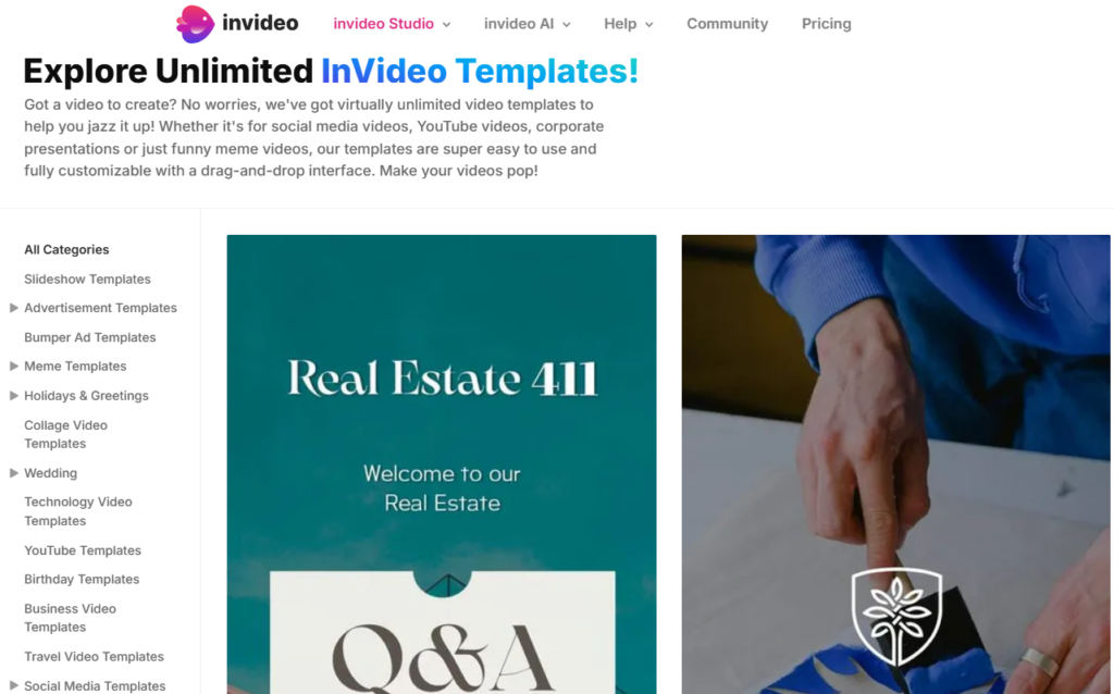 image – VidAU.ai InVideo AI pricing