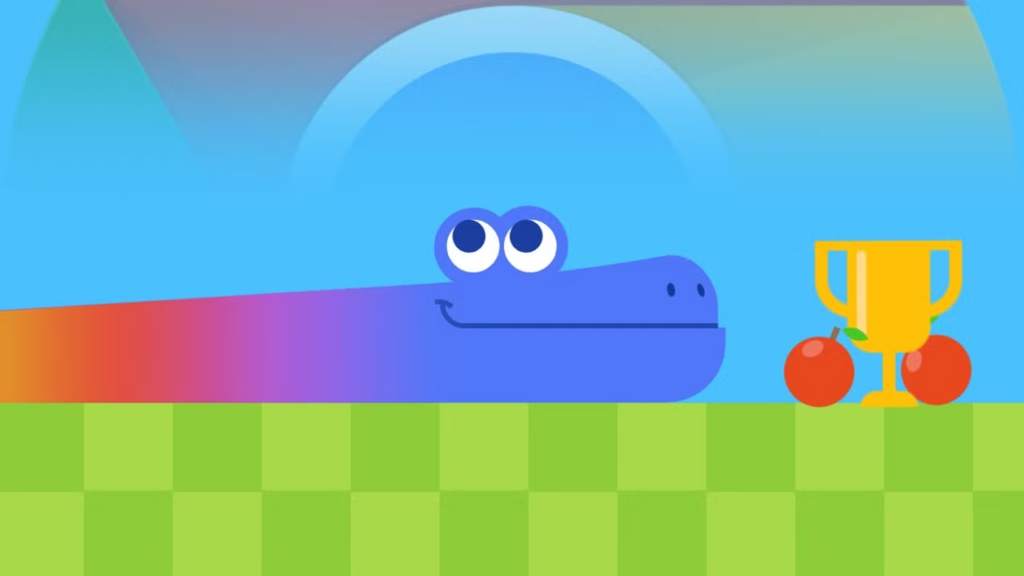 year of the snake google game