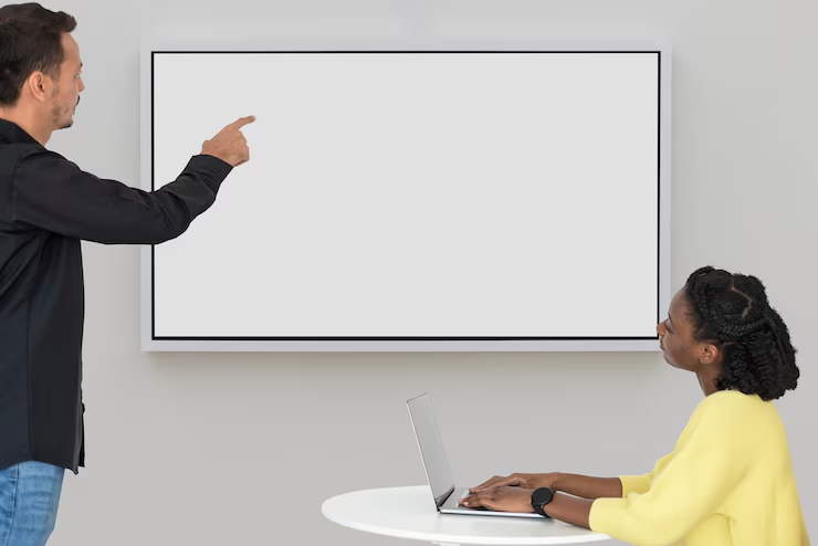 white screen wallpaper