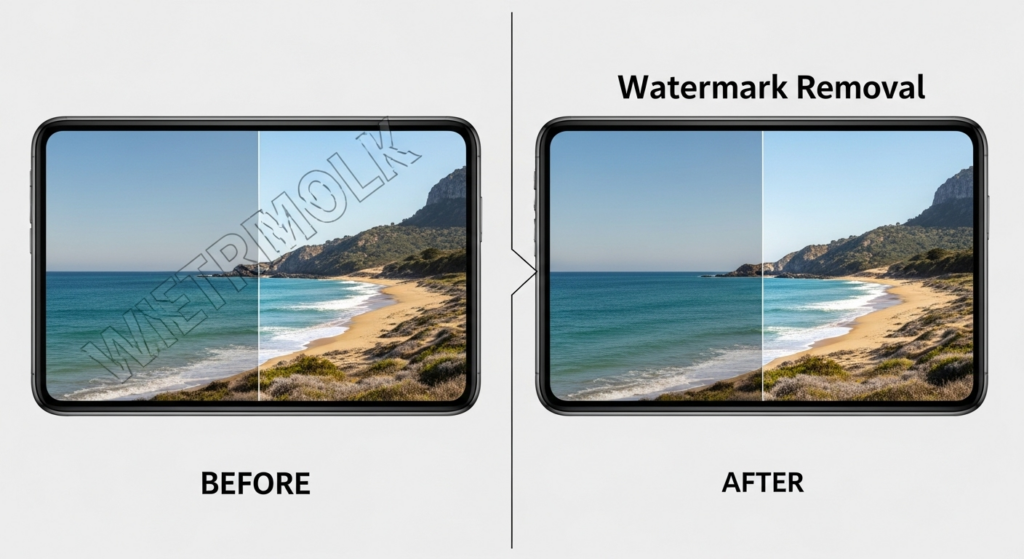 remove watermark from image