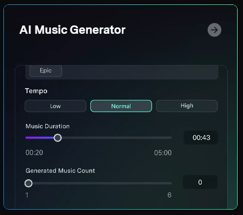 Screenshot 2025-05-06 153518 – VidAU.ai AI music video generator