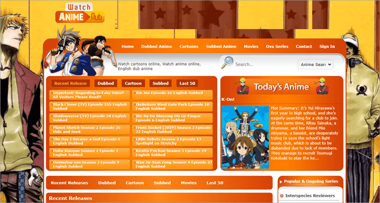watch cartoon online