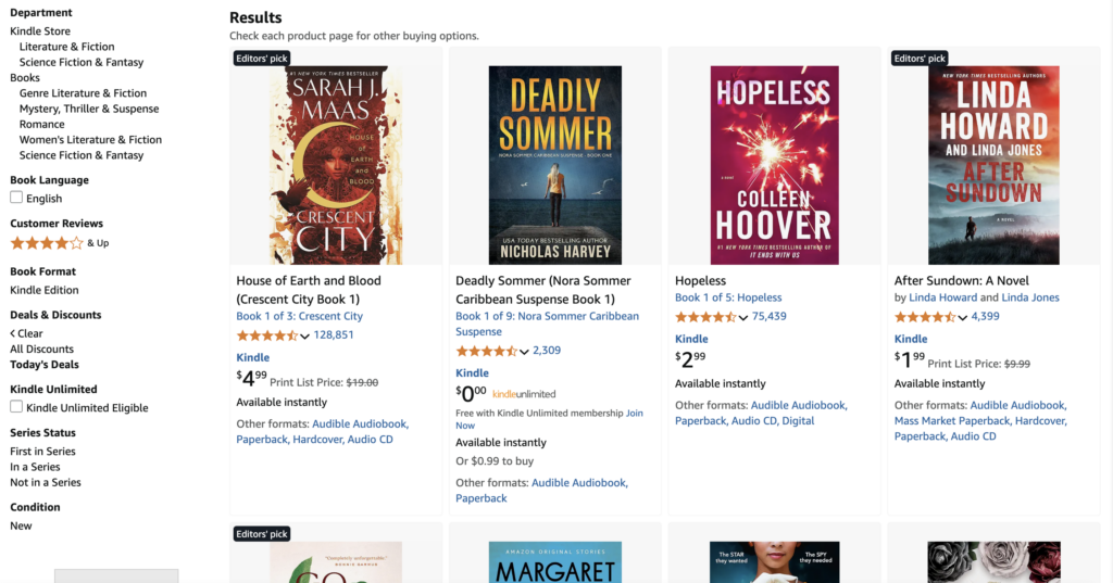 amazon books