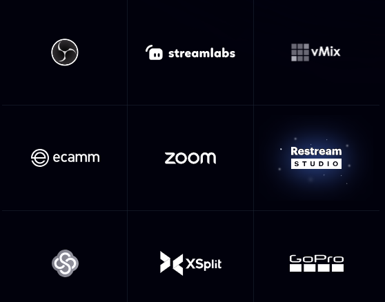 image – VidAU.ai restream.io interface showing Multi purpose