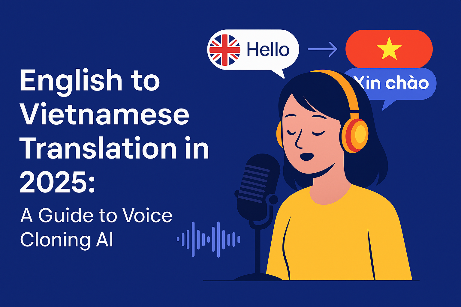 English to Vietnamese – VidAU.ai Lady enjoying the English to Vietnamese feature of VidAU AI