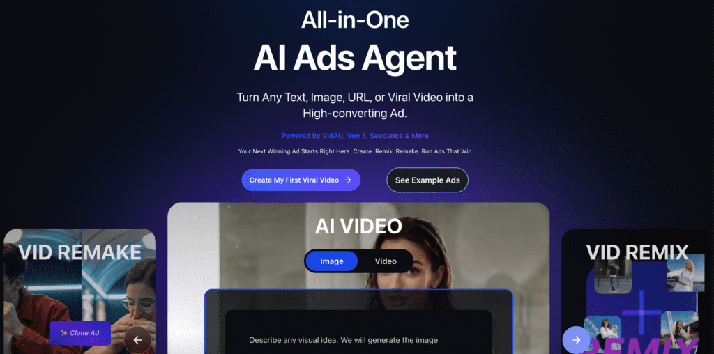 image – VidAU.ai VidAU and negative prompts