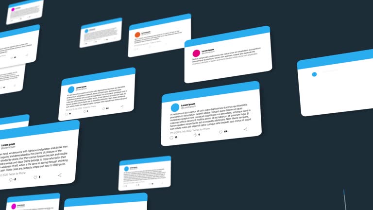 Social Media Connection Data People Technology Comments – VidAU.ai twitter video tools