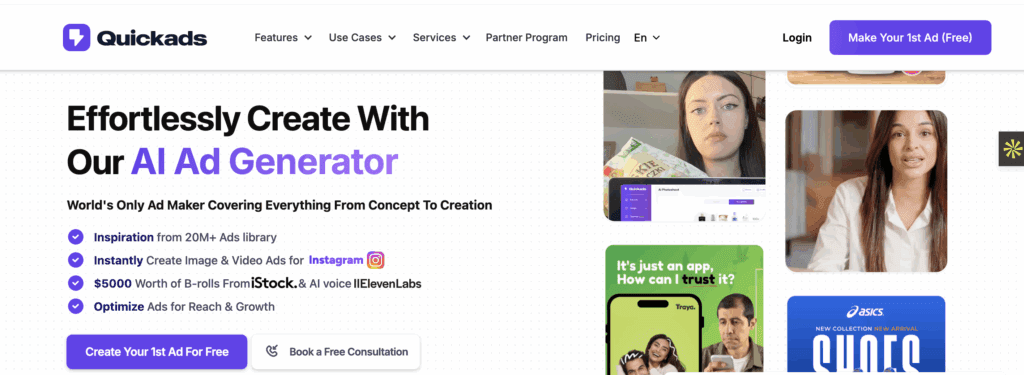 QuickAds Homepage QuickAds Homepage