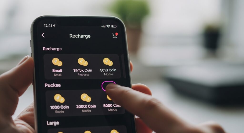 TikTok recharge