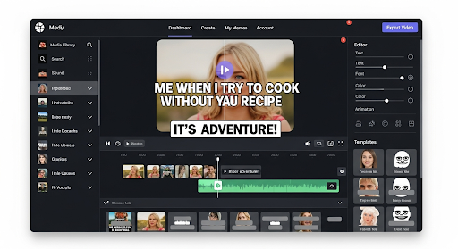 Video meme generator – VidAU.ai Video meme generator