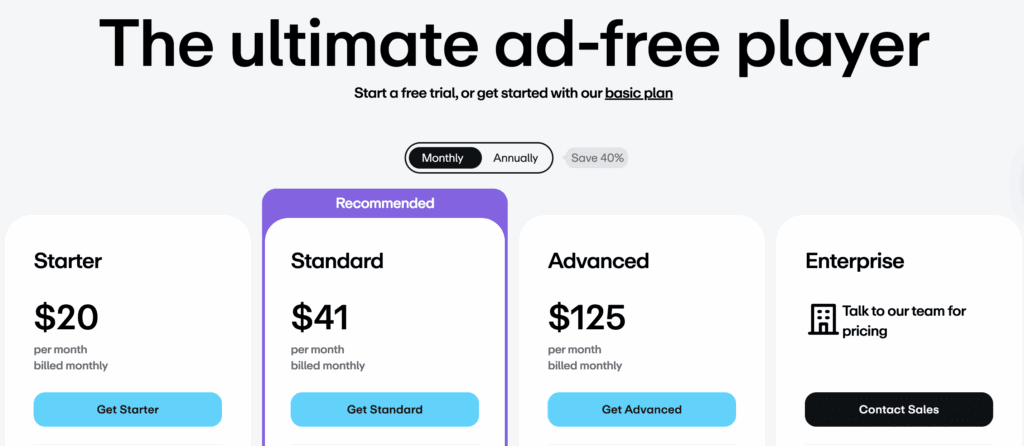 Vimeo pricing – VidAU.ai Vimeo pricing