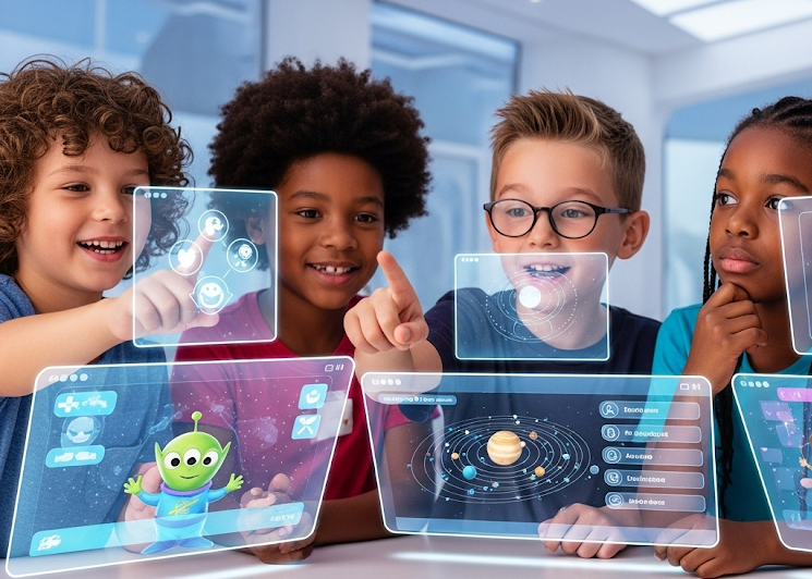 generation alpha peeps engaging with videos