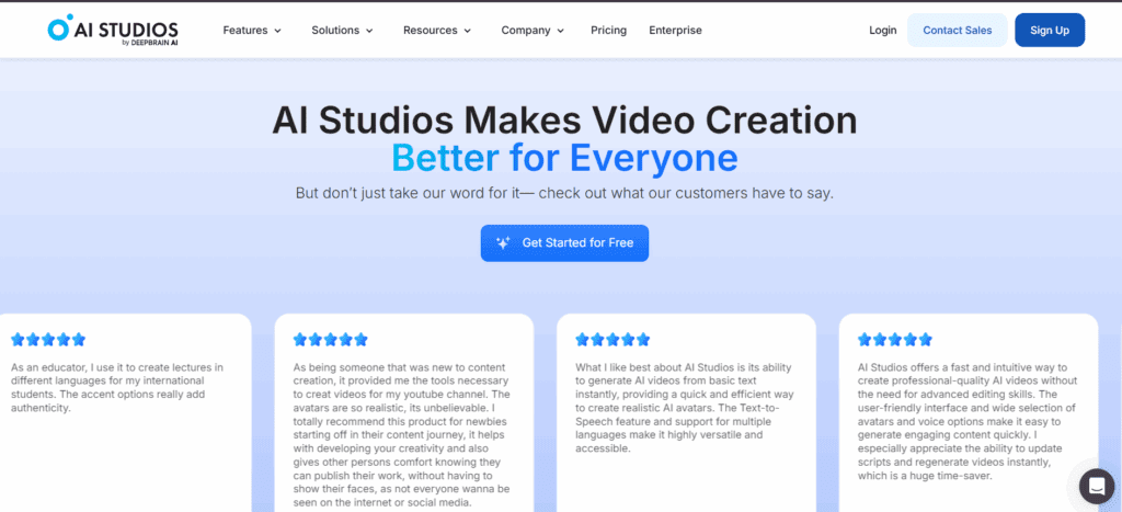 deepbrain ai studios review
