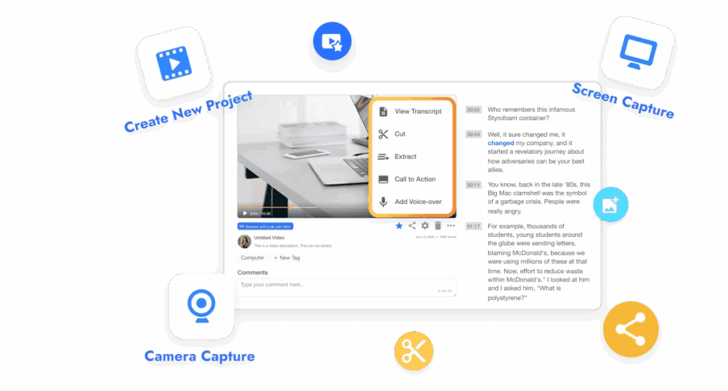 Visla  interface