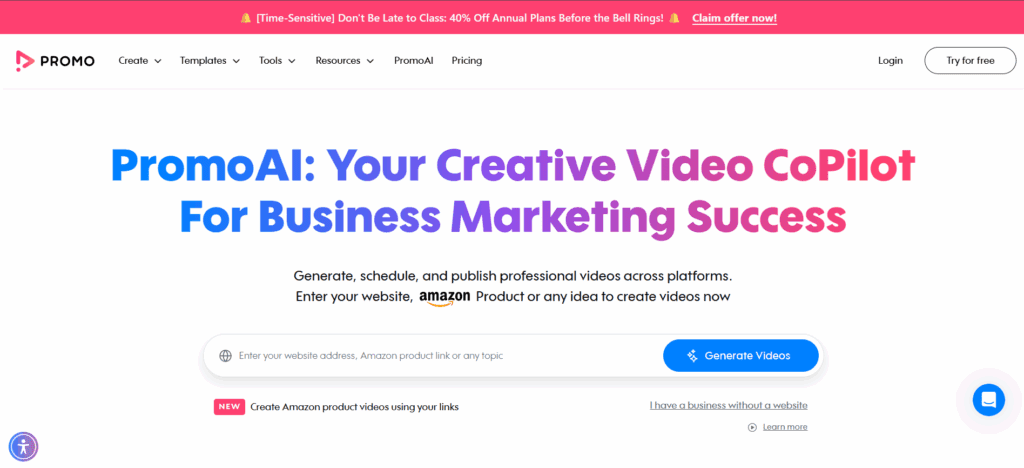 image – VidAU.ai promo ai