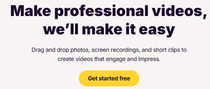 image – VidAU.ai Animoto homepage interface