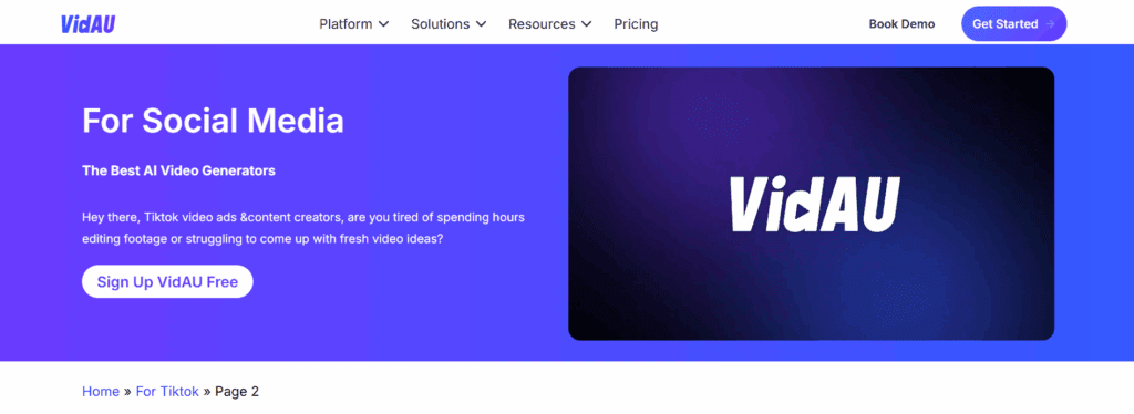 image – VidAU.ai tiktok to mp3