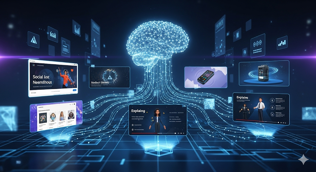 AI Generator design illustration