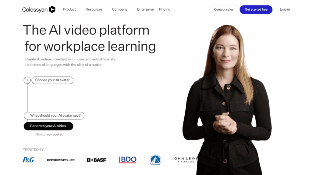 Colossyan – VidAU.ai Colossyan AI generator