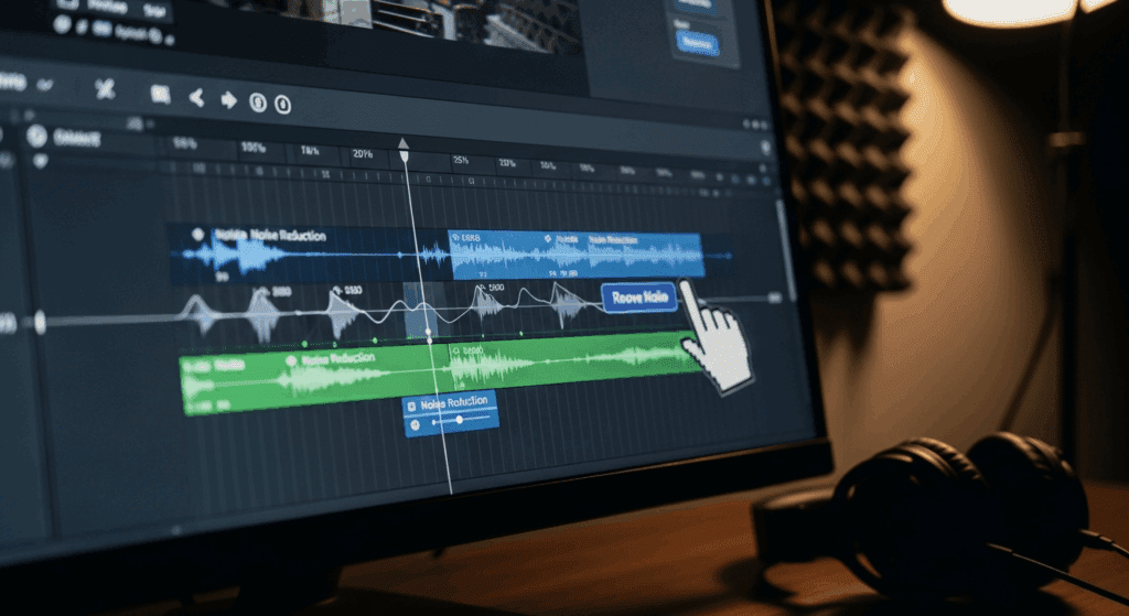 image – VidAU.ai background noise remover