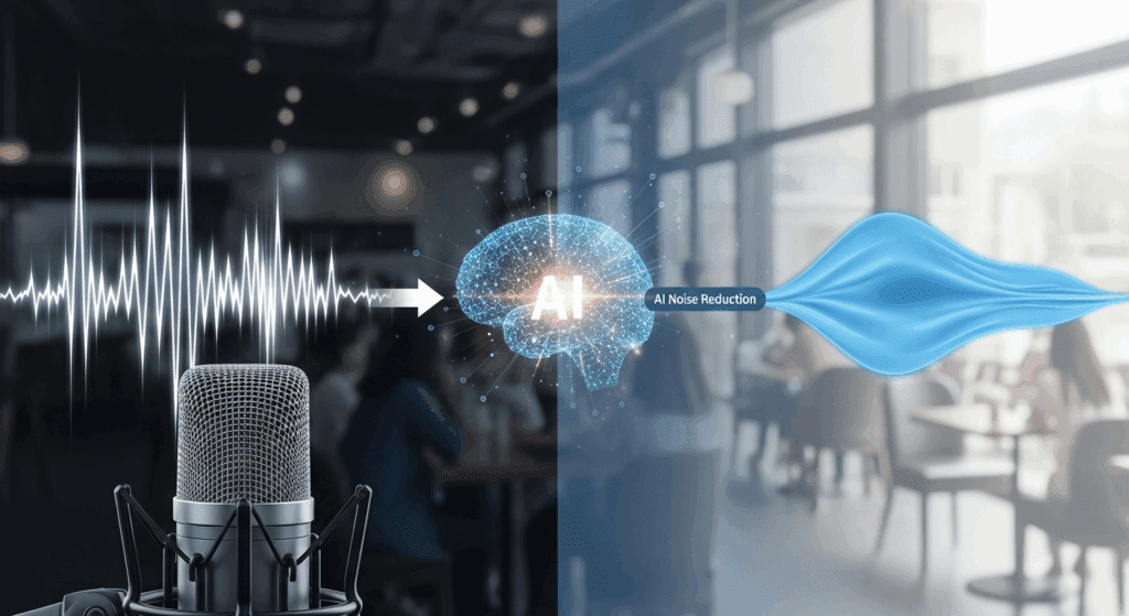 image – VidAU.ai ai background noise remover